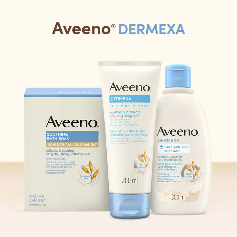 Aveeno Dermexa Daily Emollient Body Wash verzachtende douchegel