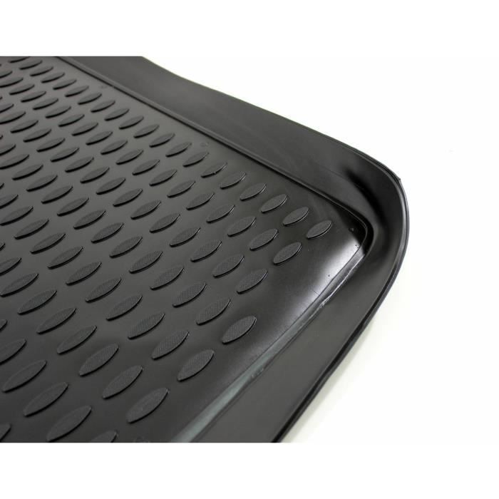 Tapis De Coffre Caoutchouc - J&J AUTOMOTIVE - Peugeot 2008 - Sur Mesure - Protection Contre Les Liquides - Noir