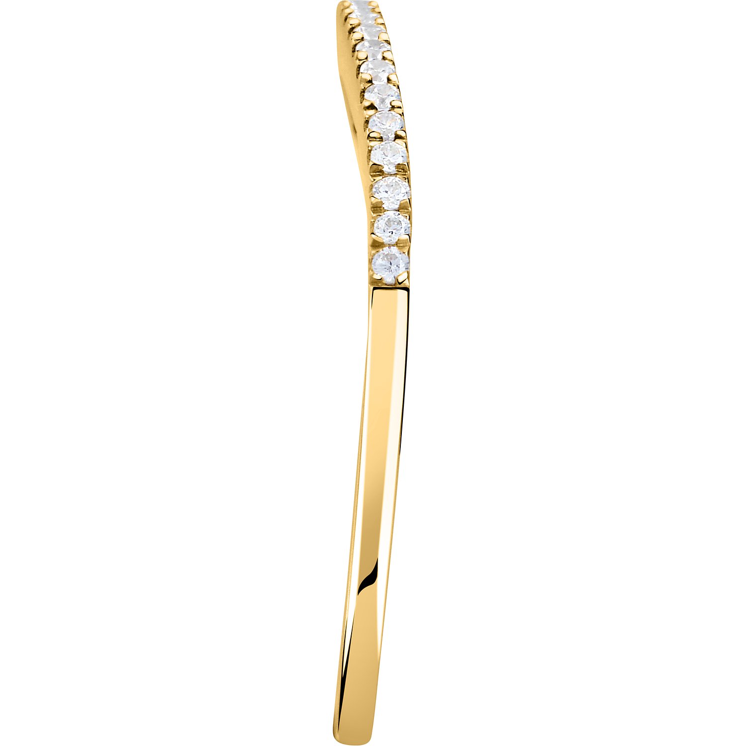 Live Diamond Bagues or jaune
