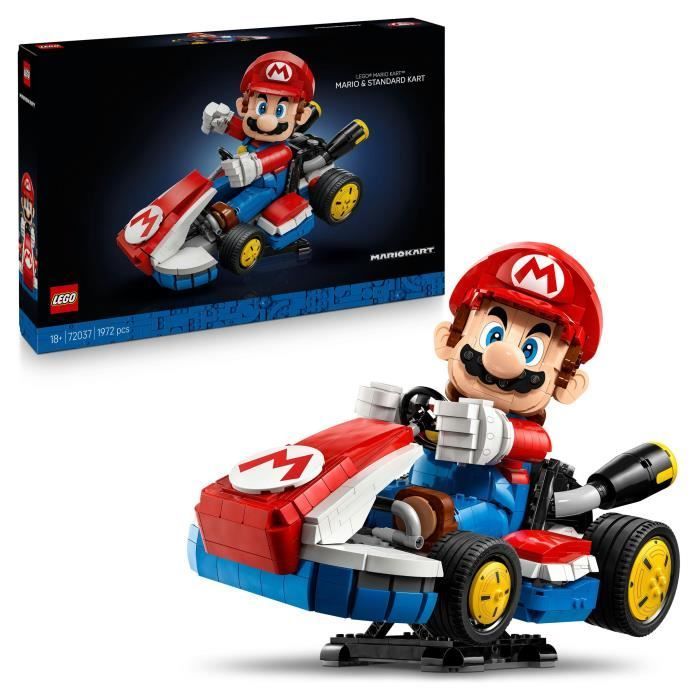 LEGO Mario Kart 72037 Mario Et Kart Standard - Set De Construction Pour Adulte – Figurine