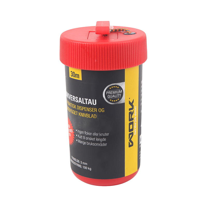 Werktouw 3 mm 30 m, polyester, in doos