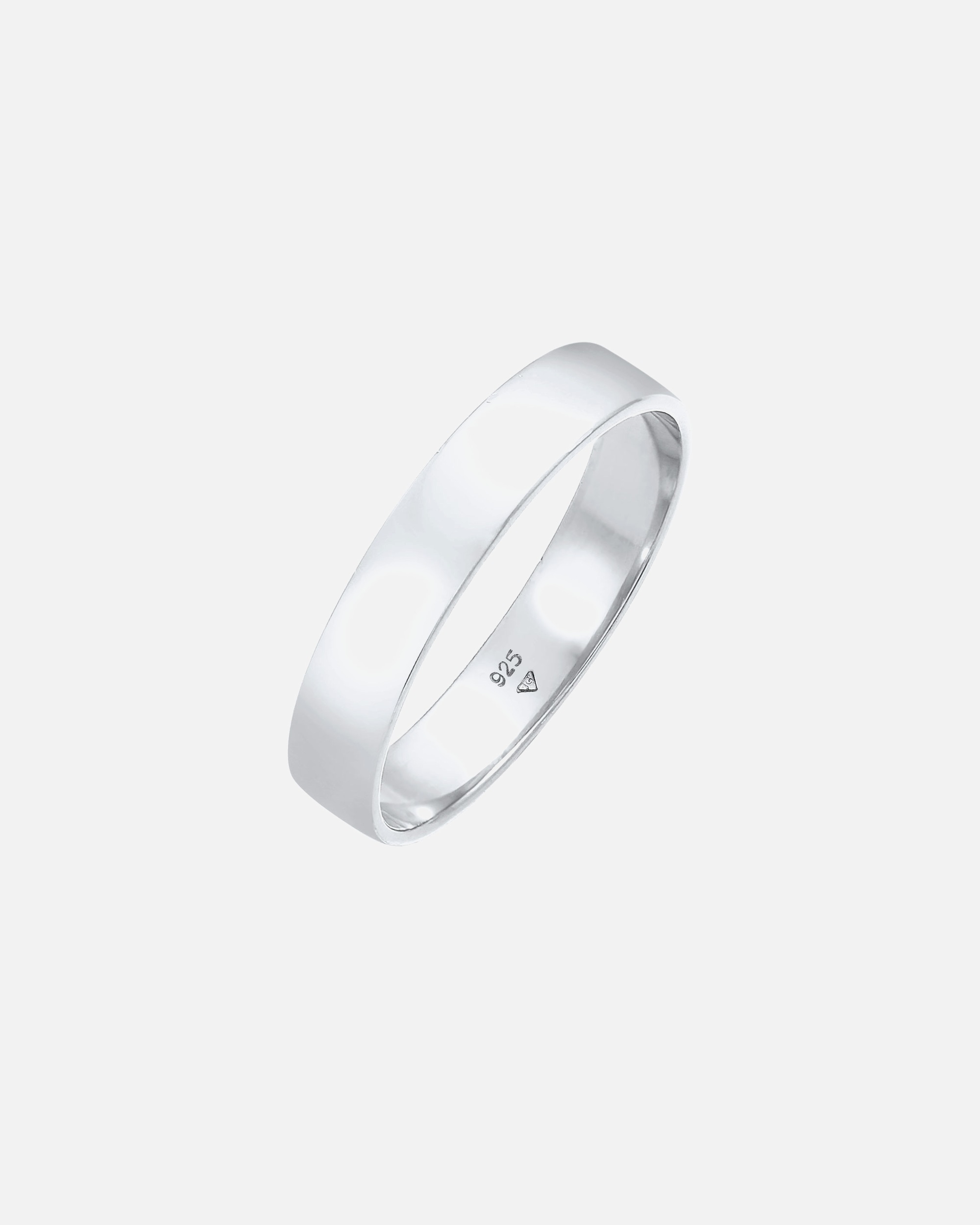 KUZZOI Bague pour homme - Amitié minimale de base en argent sterling 925