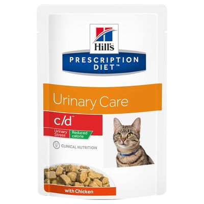 Hill's Feline Prescription Diet -pussikuivaruokaa, säästöpakkaus 24 x 85 g