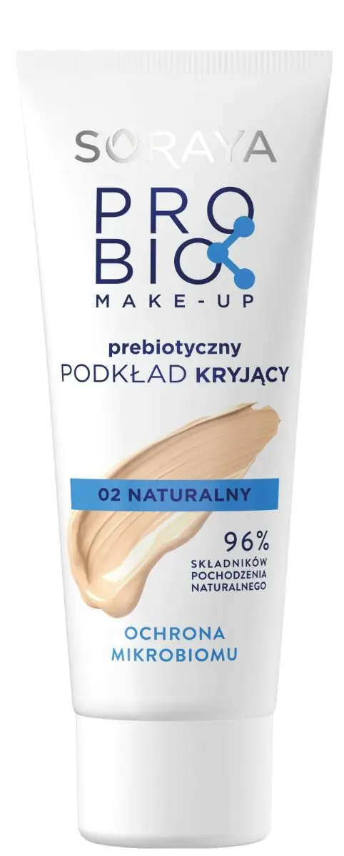 Soraya ProBIO Make-Up Prebiotyczny podkład kryjący 02 Naturalny