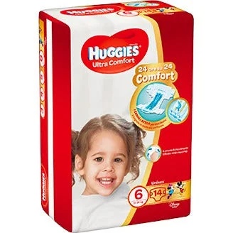 HUGGIES Huggies Ultra Comfort Bas6 14 piezas