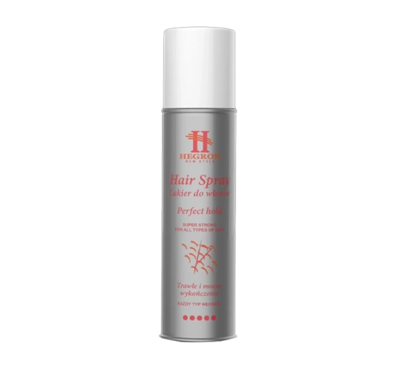 Hegron Hair Spray Perfect Hold lakier do włosów Super Strong 250 ml