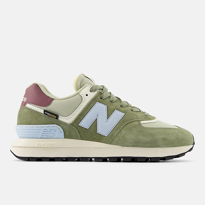 Unisex 574 LEGACY - Gray with Blue