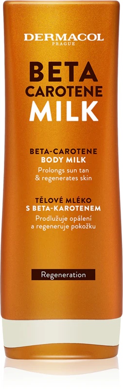 Dermacol Sun beta karotīna ķermeņa pieniņš iedeguma paildzināšanai
