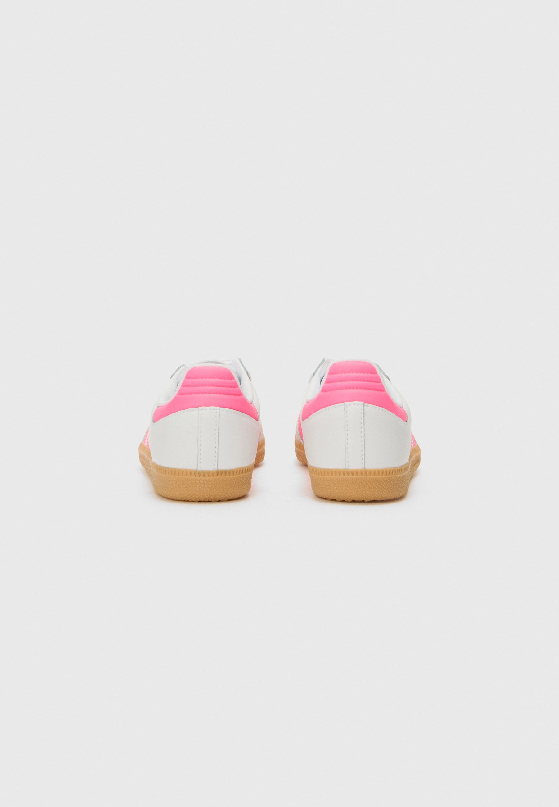 adidas Originals SAMBA OG UNISEX - Edzőcipő - fehér/rózsaszín/gumi