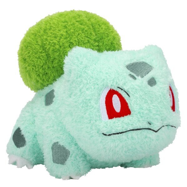 Pokémon plīša mīlulis Bulbasaur mīkstā rotaļlieta gaiši zila, 20 cm