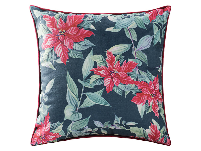 Poszewka dekoracyjna Winter Blossom 43x43 cm wielokolorowa