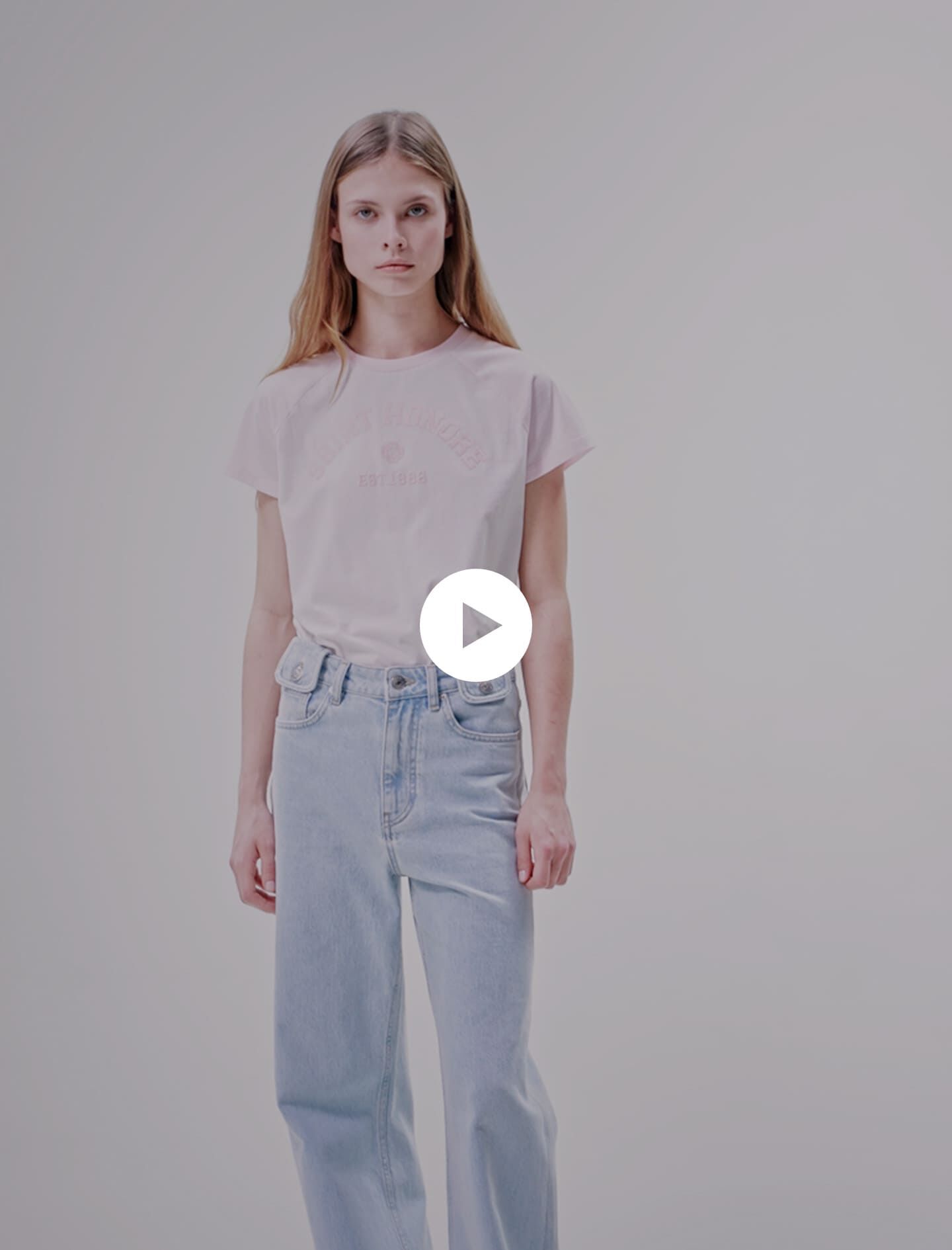 Saint Honoré T-shirt-Rose/Ecru