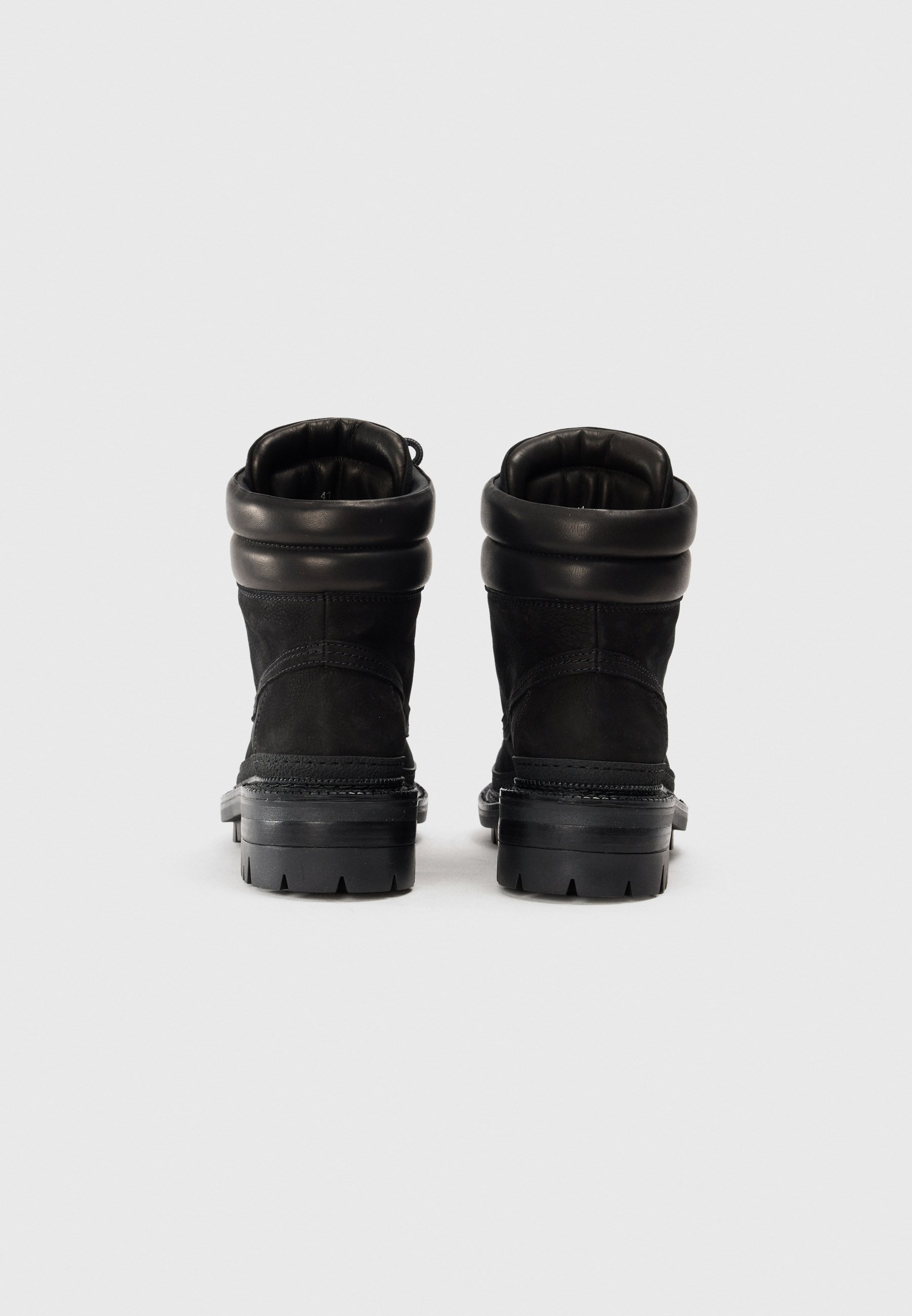 Dsquared2 Fűzős bokacsizma - fekete