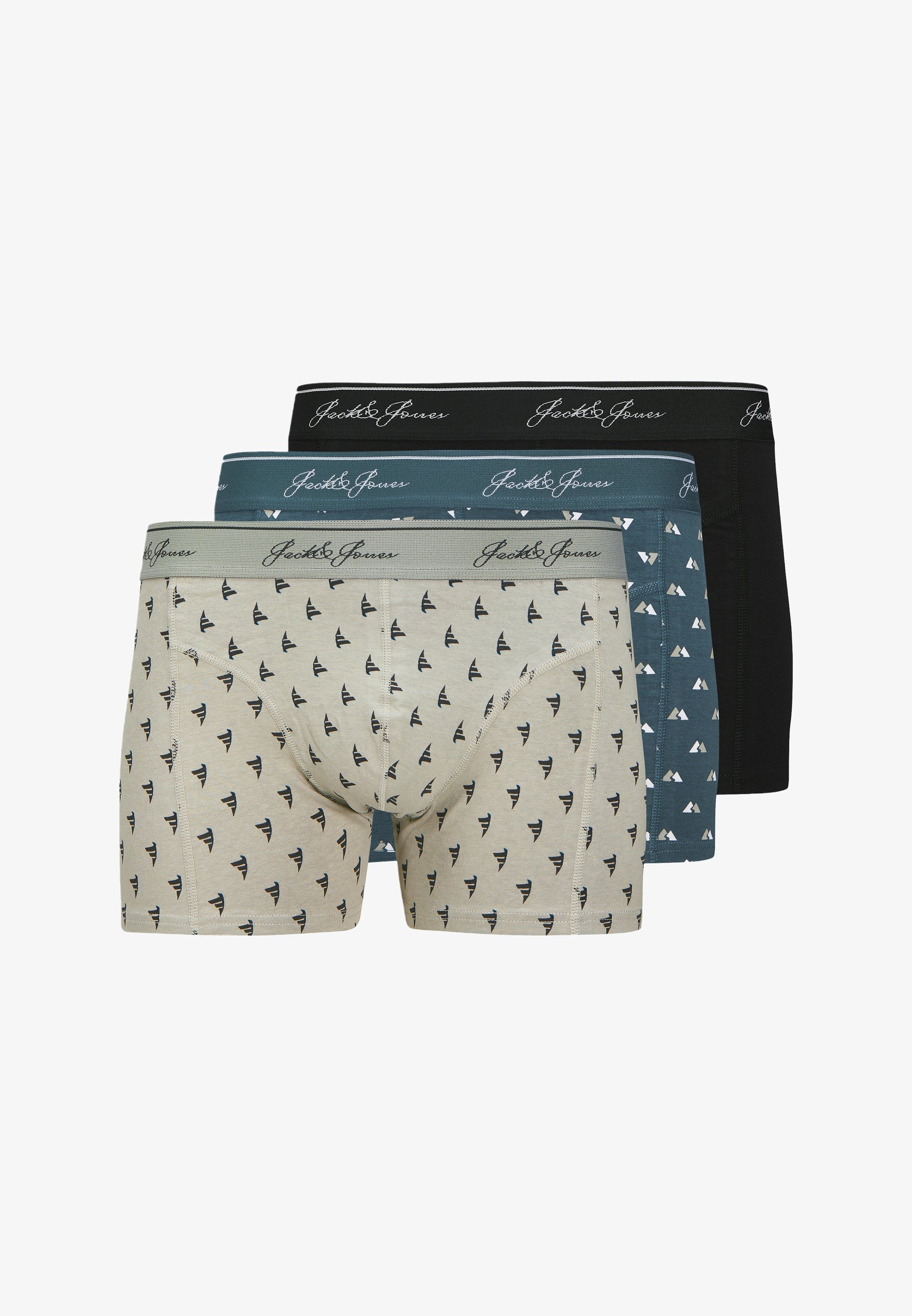 Jack & Jones 3-delige set - Trunks - paloma