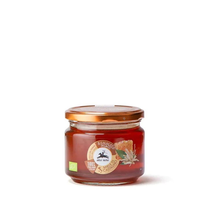 ALCE NERO Bio-Kastanienhonig aus Italien, 300 g