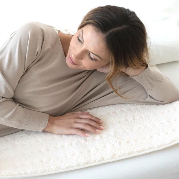 Cubrecolchón térmico extra suave de felpa - MEDISANA - HU 672 - Calentador de cama - 4 niveles de temperatura - 3 temporizadores - Lavable
