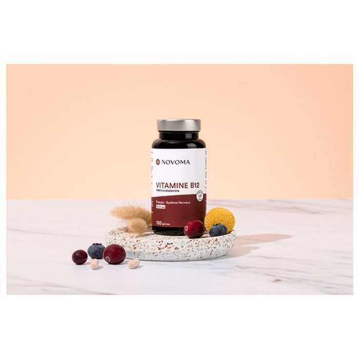 Novoma - Vitamine B12 Naturelle - 120 Gélules