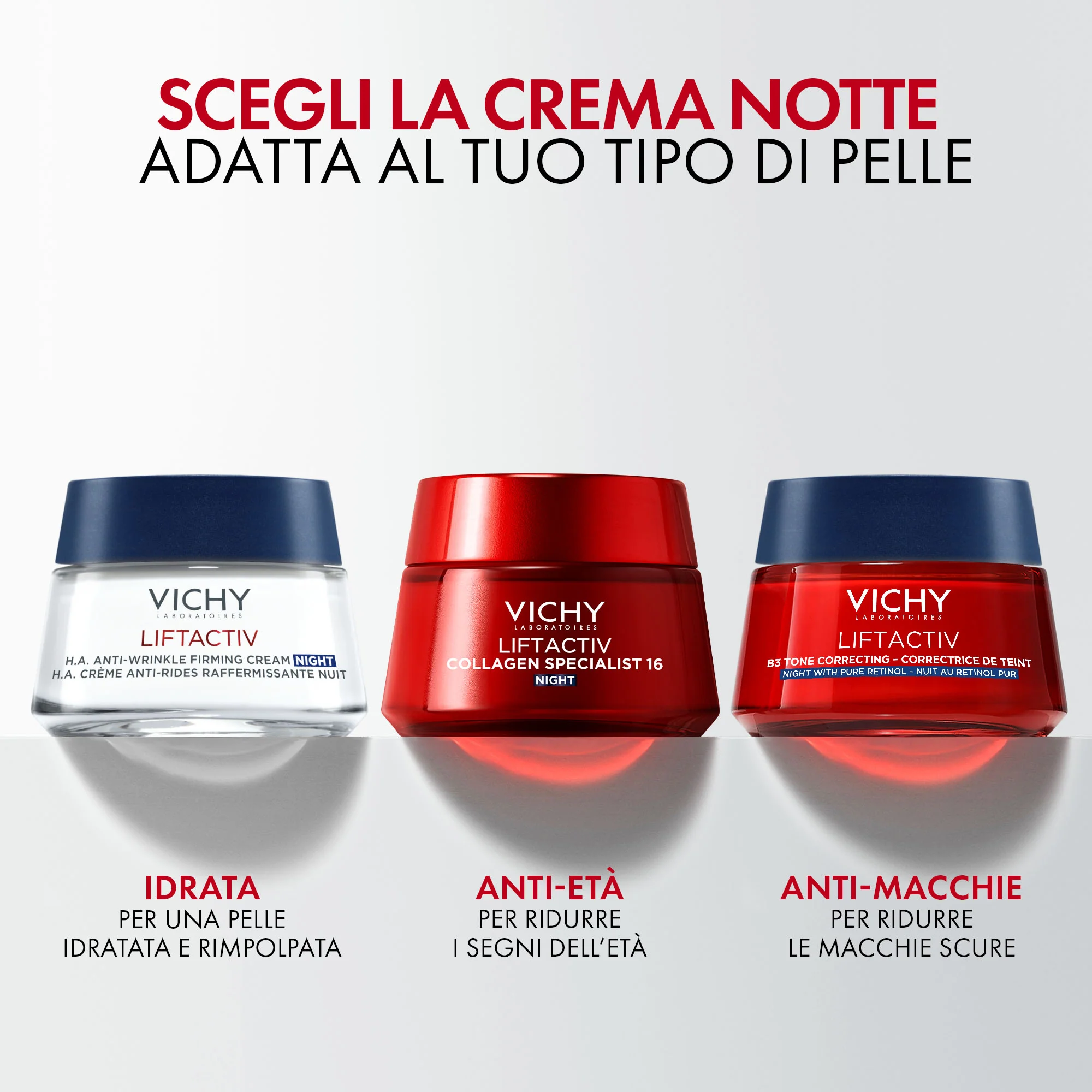 Liftactiv Liftactiv Collagen Specialist 16 Crema Notte - Tratt.globale viso notte , Tratt.viso notte antirughe, Tratt.viso notte illuminante, Tratt.viso notte idratante