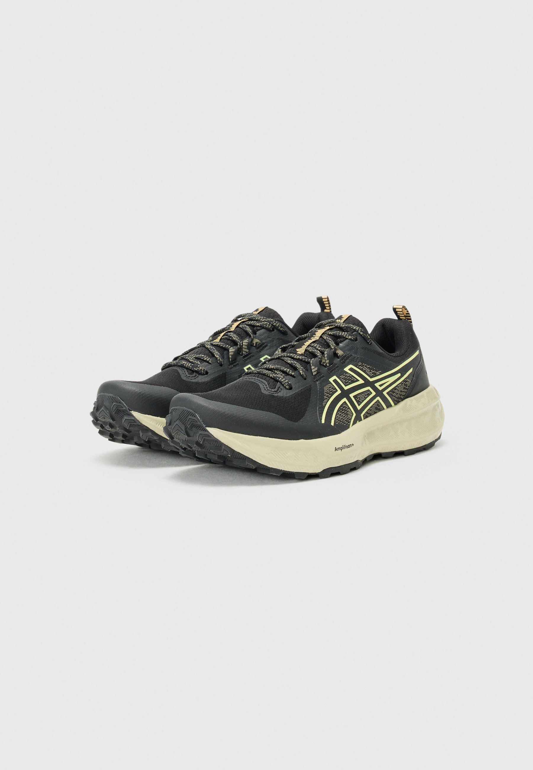 ASICS GEL SONOMA 8 - Scarpe da trail running - nero/verde lime