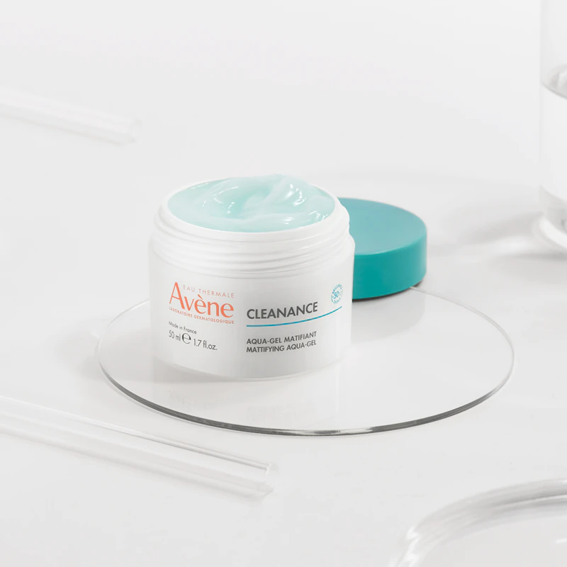 Avène Cleanance Mattifying Aqua-Gel matterende en hydraterende gelcrème voor de vette en gecombineerde huid