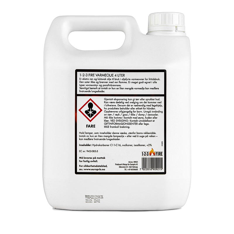 Kraft Fyringsolje 4 l, Kraft