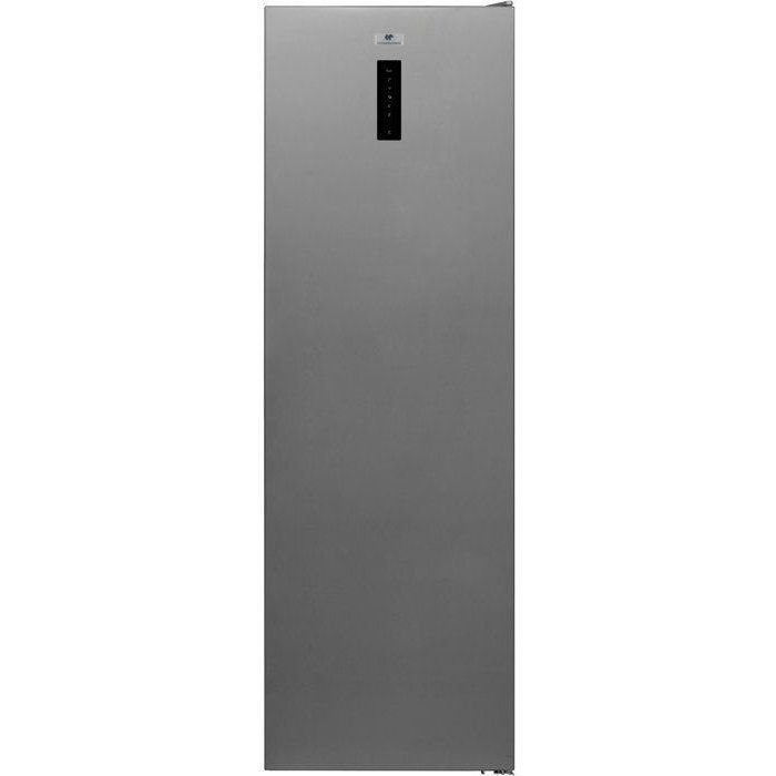 Refrigerator - CONTINENTAL EDISON - CEF1D389NFS - 1 door - 389 L - W 59.5 x D 65 x H 186 cm - Silver