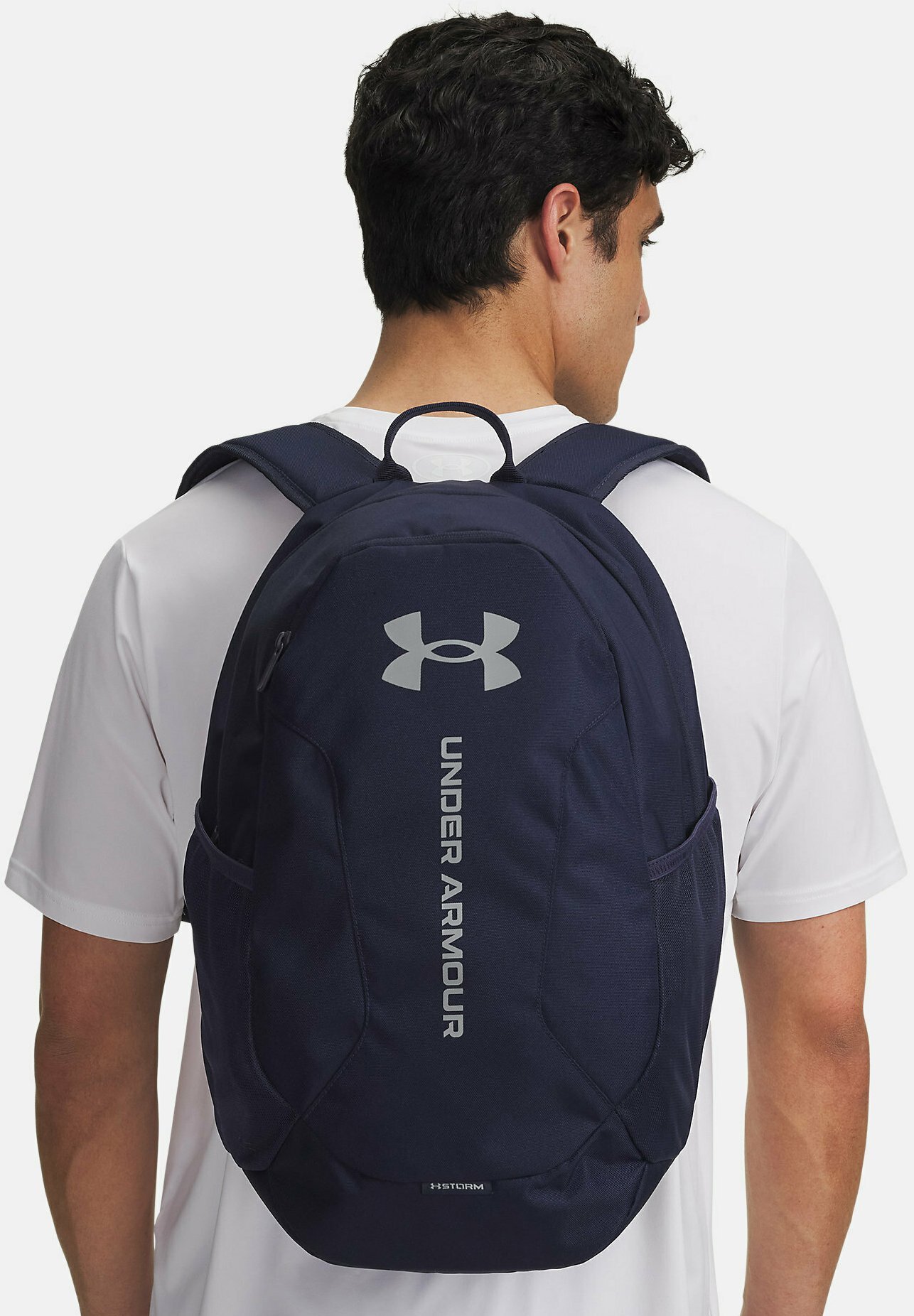 Under Armour HUSTLE LITE - Rugzak - middernachtblauw