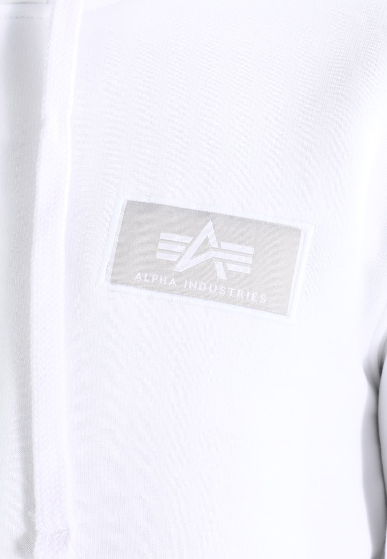Alpha Industries UNISEX - Mikina s kapucí - weiss