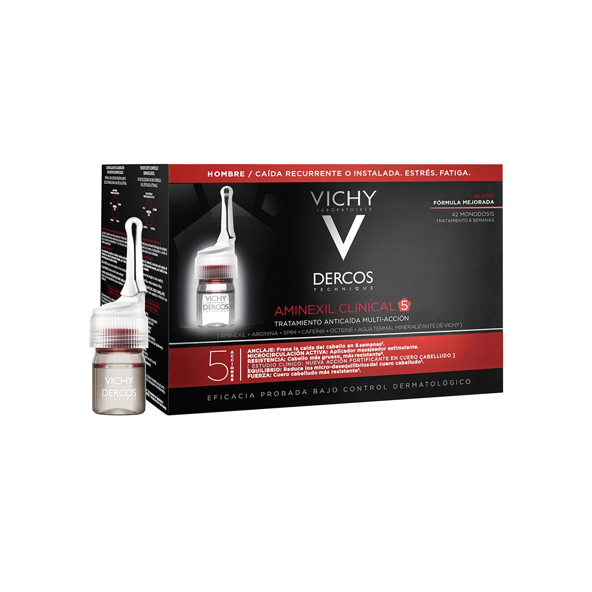 VICHY Vichy Dercos Aminexil Intensive 5 Men 42 ampullen tegen haaruitval