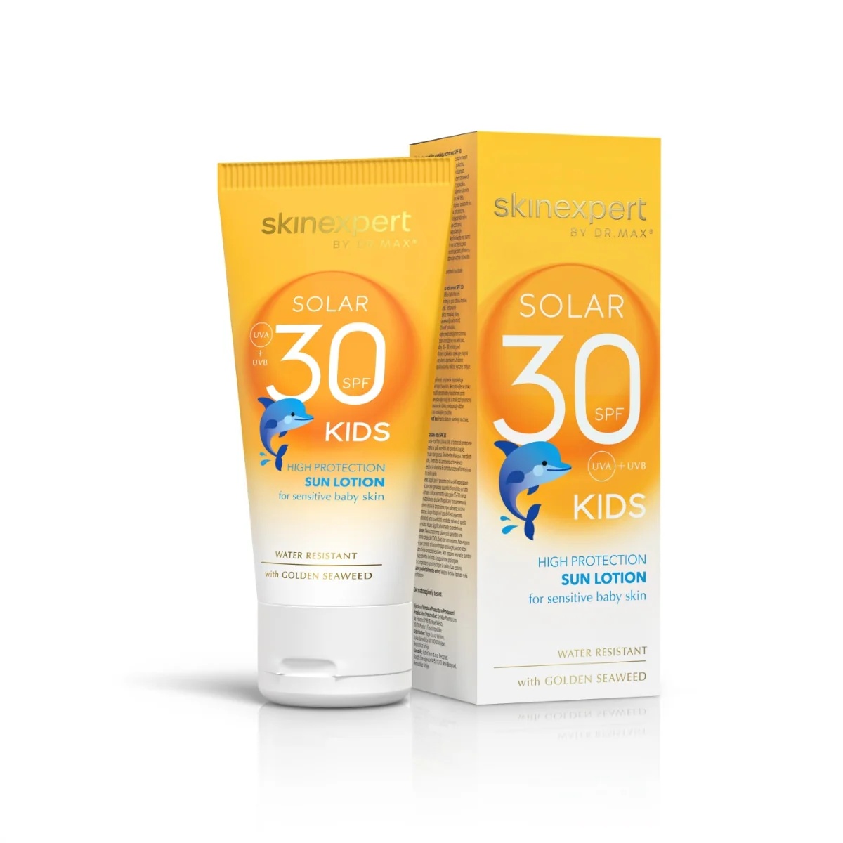 Protetor solar Skinexpert by Dr. Max Solar Skinexpert Solar Kids FPS 30 200 ml Proteção solar média para crianças