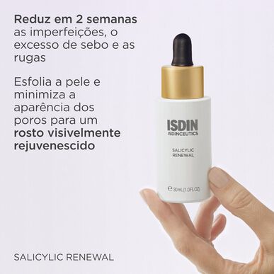 Isdin Salicylic Renewal Serum Salicylic Acid Facial Serum Anti-urenheter for fet hud