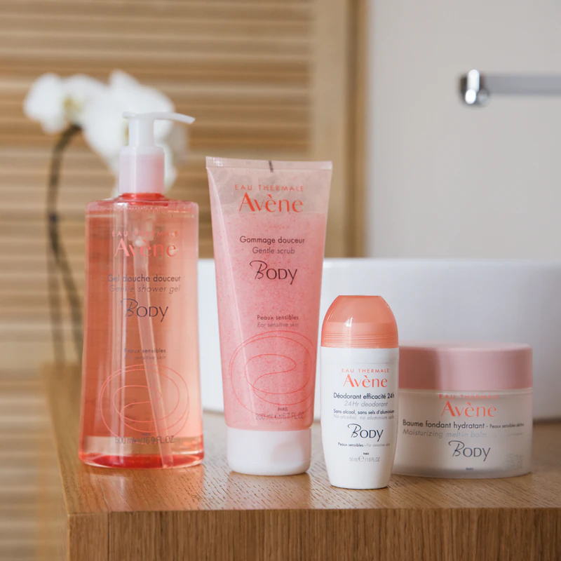 Avène Body Gentle Scruing čistiaci peeling pre citlivú pleť
