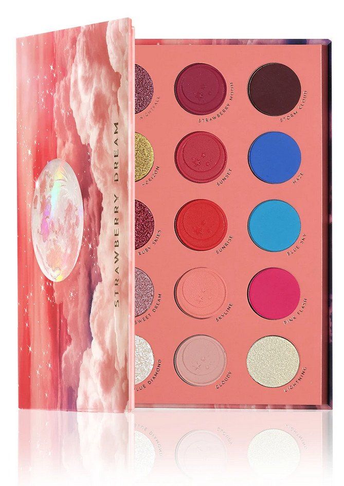 Paleta očných tieňov Strawberry Dream Palety očných tieňov a líčenie