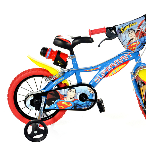 Bicicleta Infantil Superman 14 Pulgadas 4-6 Años