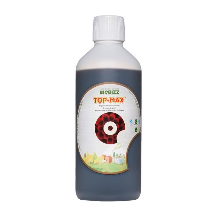 Engrais de floraison TopMax - BIOBIZZ - 500 ml - Stimulant de floraison - Universel - Liquide