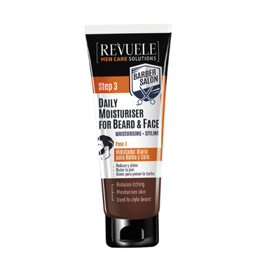 Revuele Men Care päivittäinen kosteusvoide parralle ja kasvoille 80 ml 80 ml