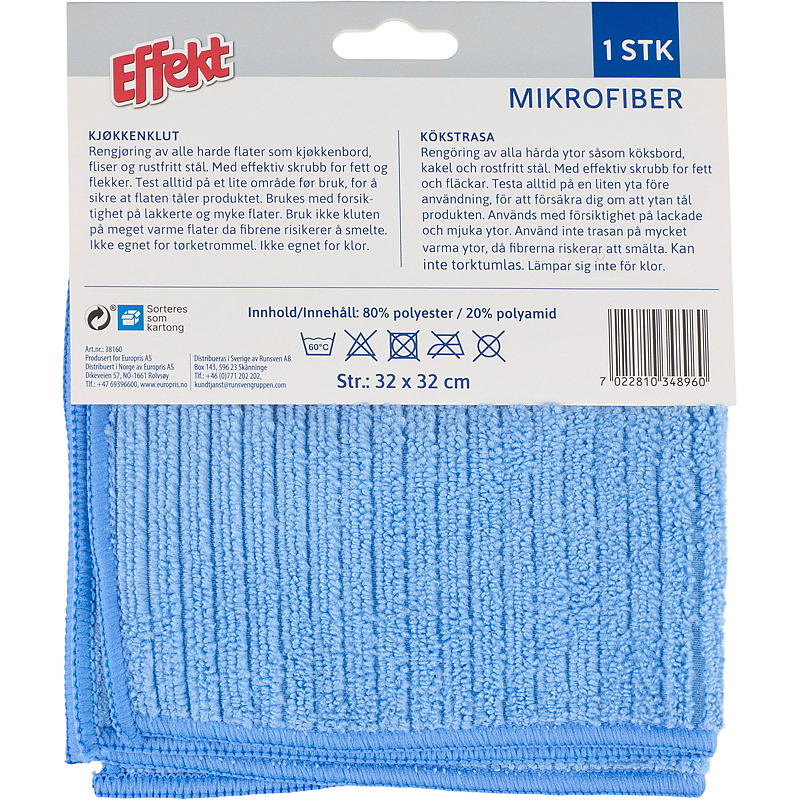 Paño de cocina con efecto estropajo, microfibra