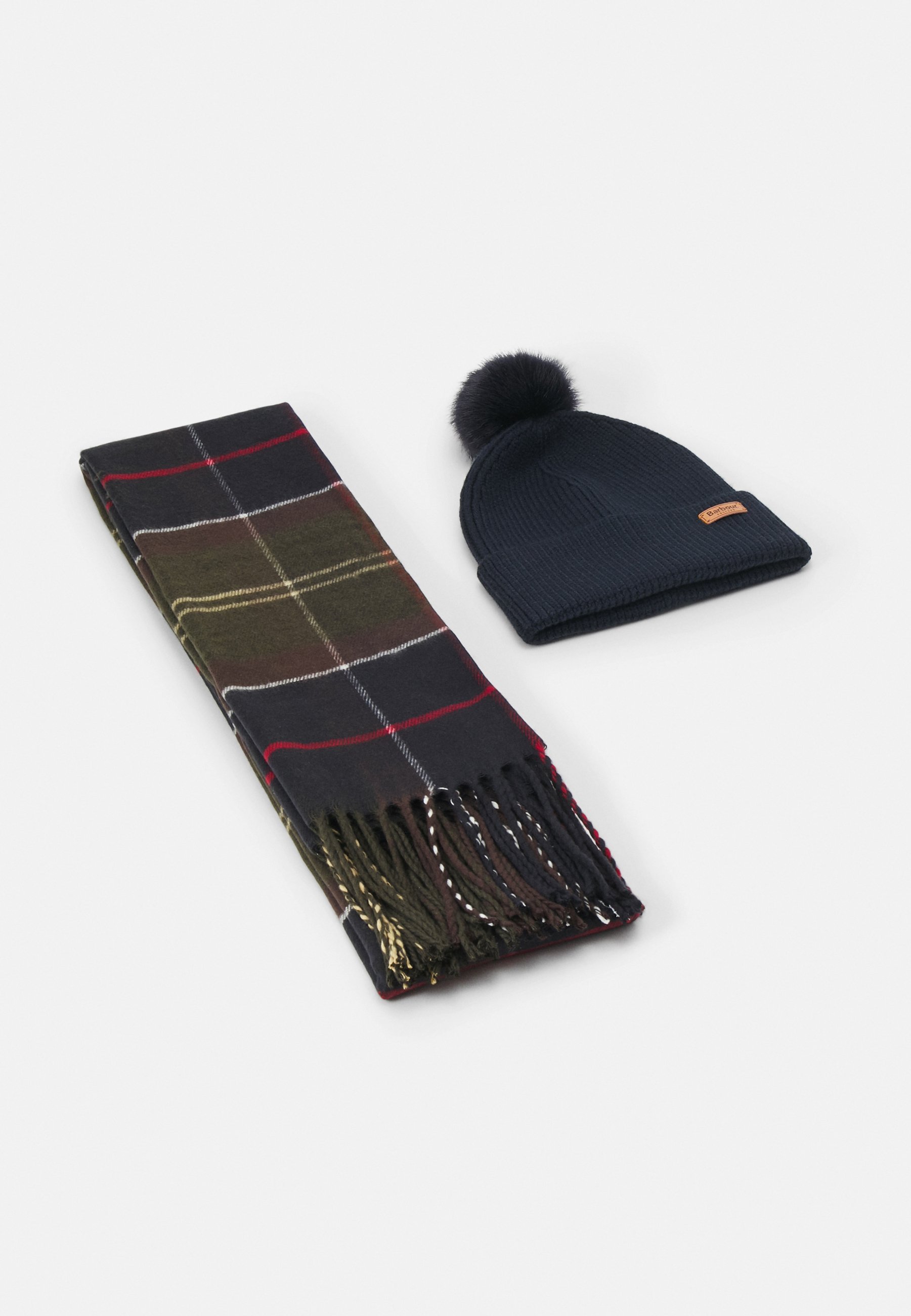 Set regalo sciarpa Barbour DOVER BEANIE HAILES - Sciarpa - classica