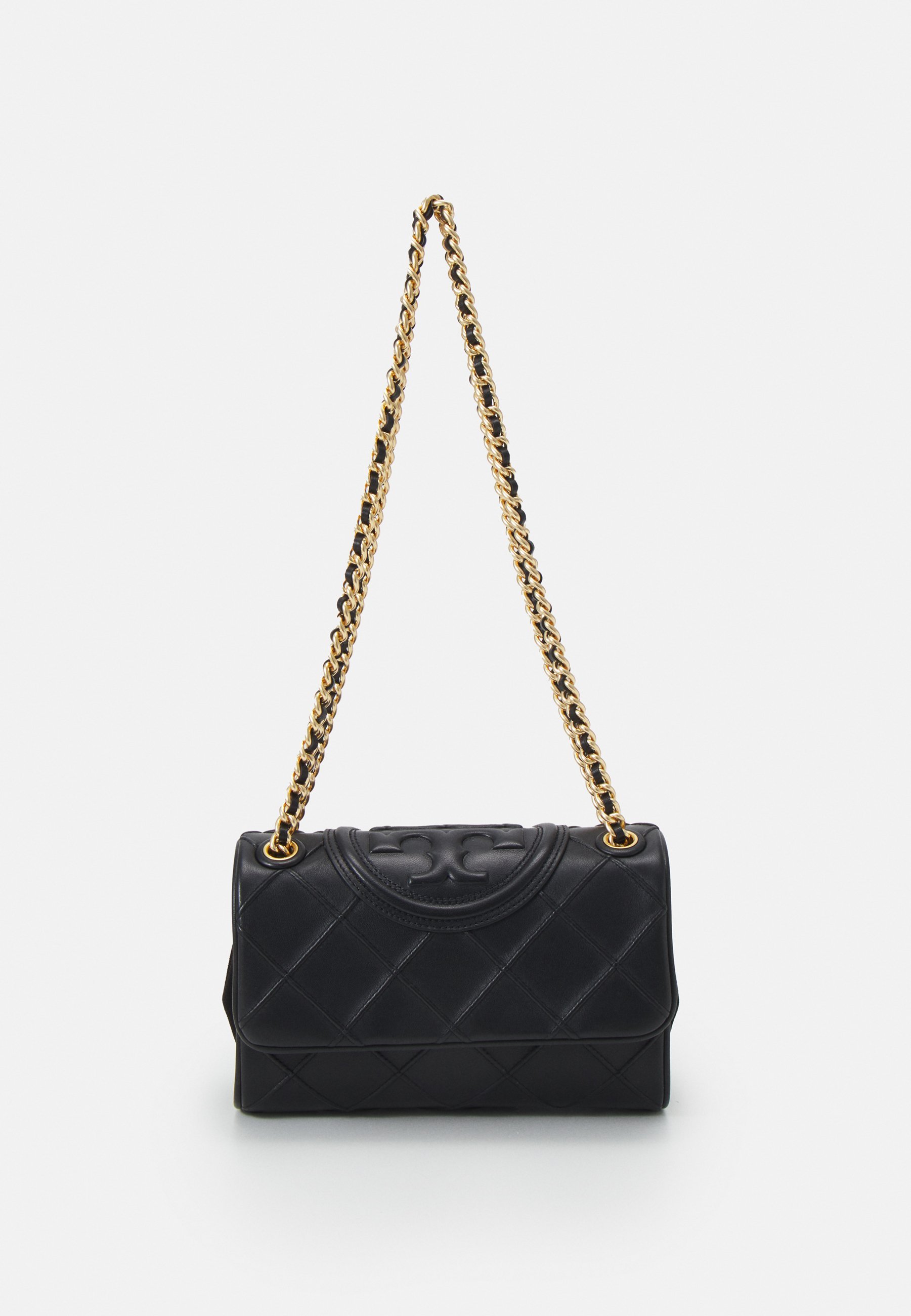 FLEMING SOFT SMALL CONVERTIBLE SHOULDER - Olkalaukku - blackTory Burch