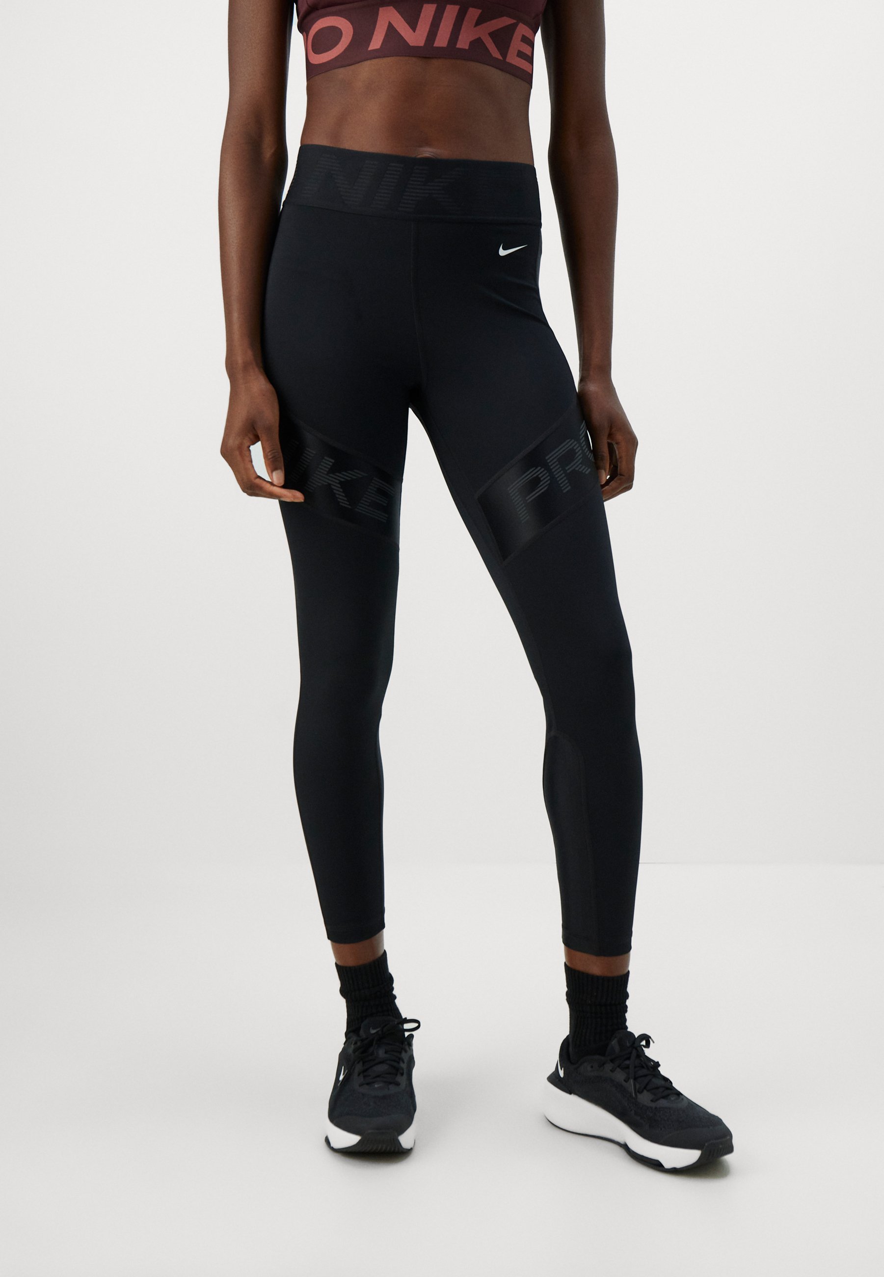 Legging Nike Performance SCULPT 7/8 - noir/anthracite/blanc