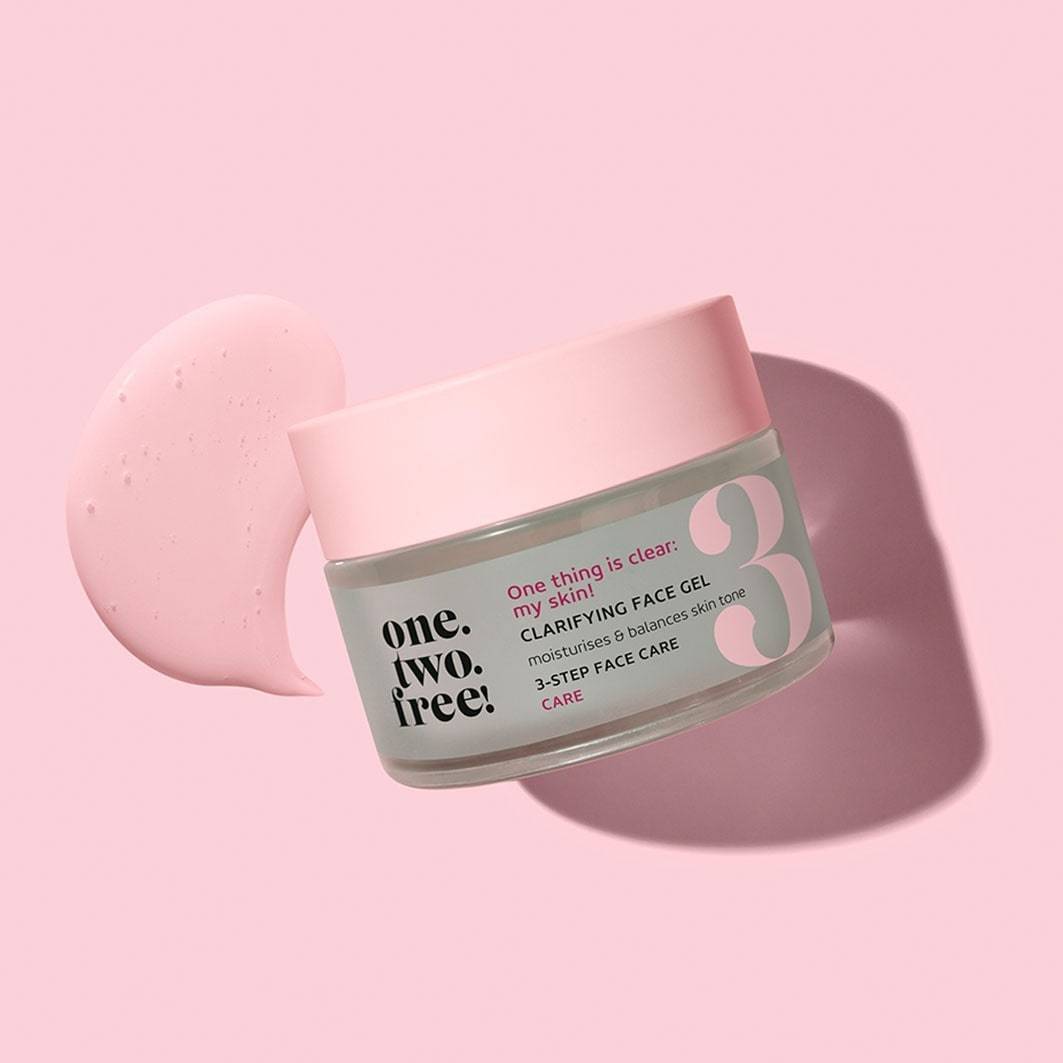 one.two.free! Čistiaci gél na tvár – 50 ml