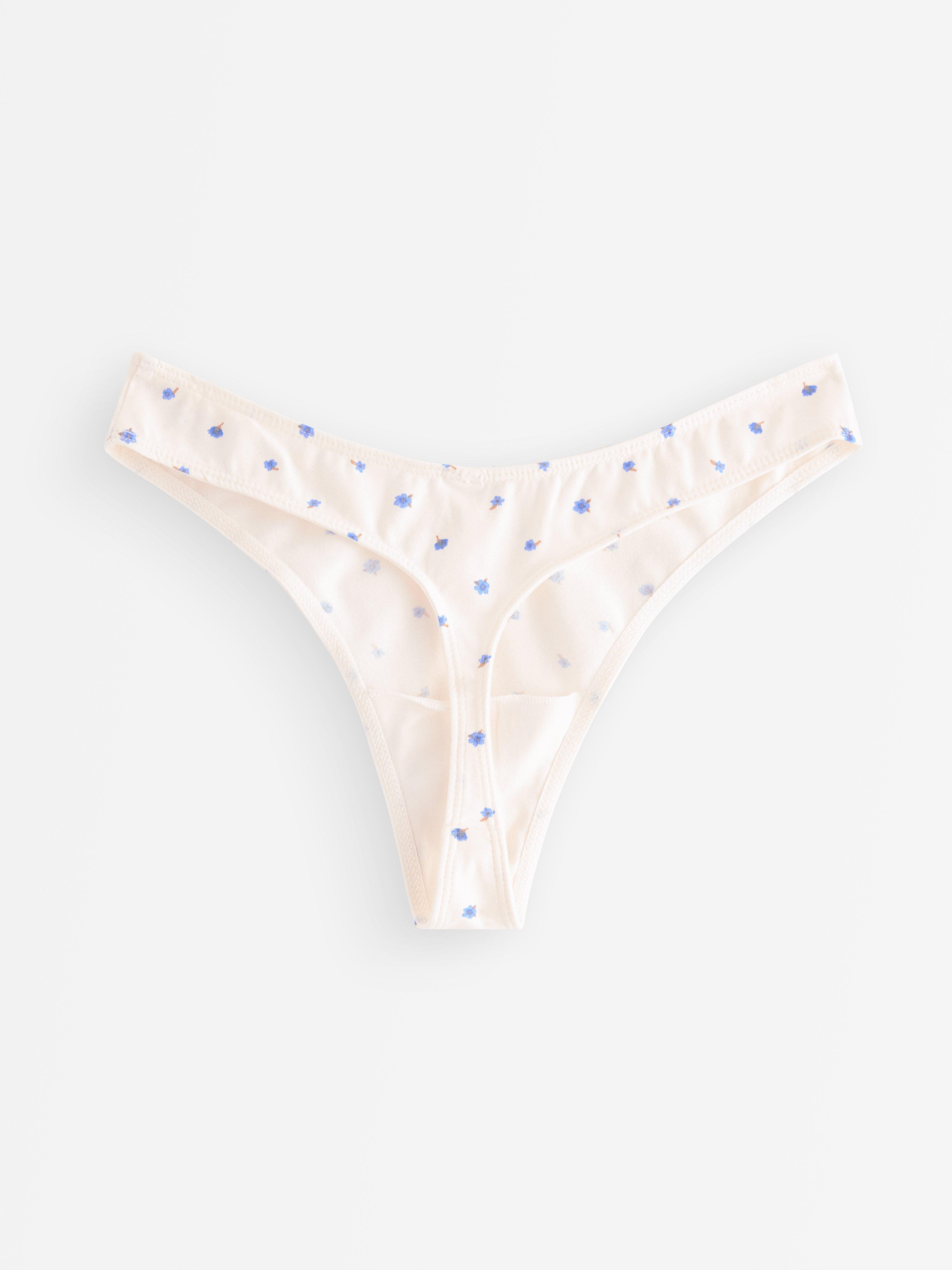 Stringtrosa med låg midja Off White