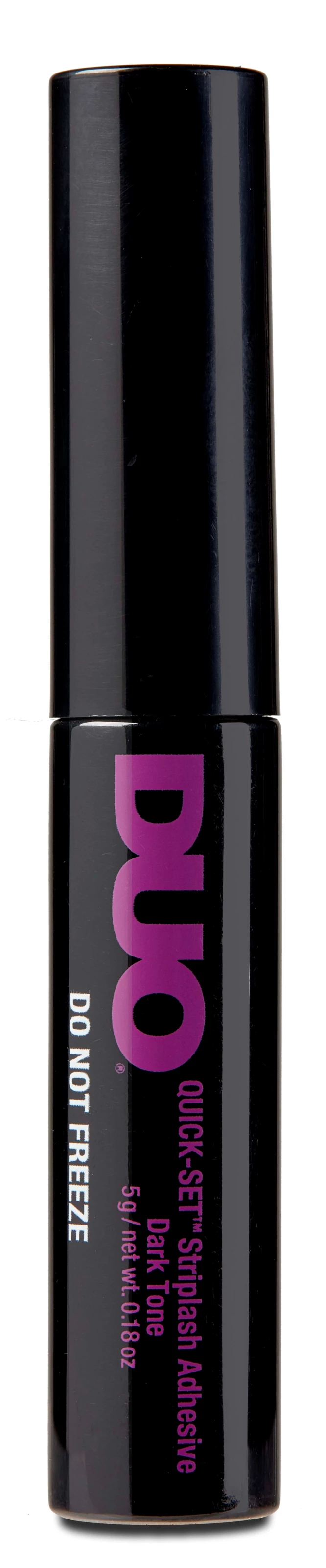 Adeziv pentru gene DUO Quick-Set, cu pensulă, închis la culoare - Ardell