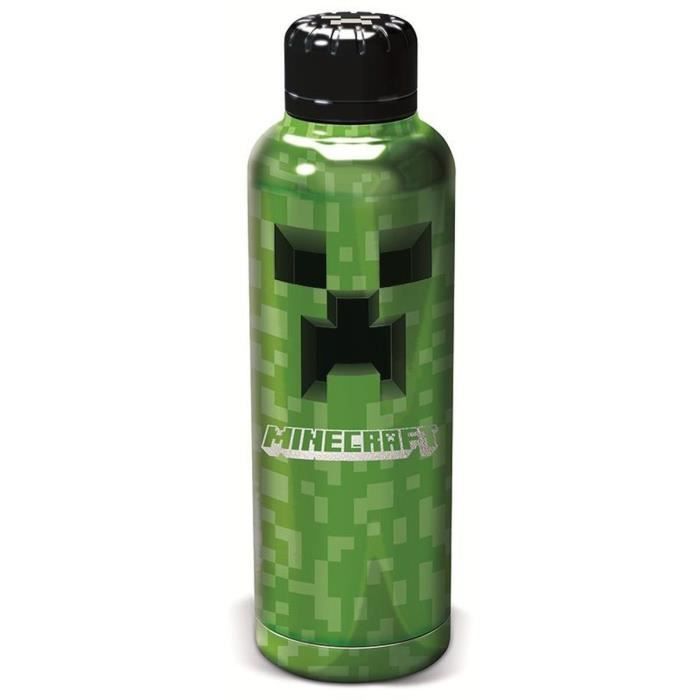 STOR Bouteille MineCraft En Métal Réutilisable 515 ml