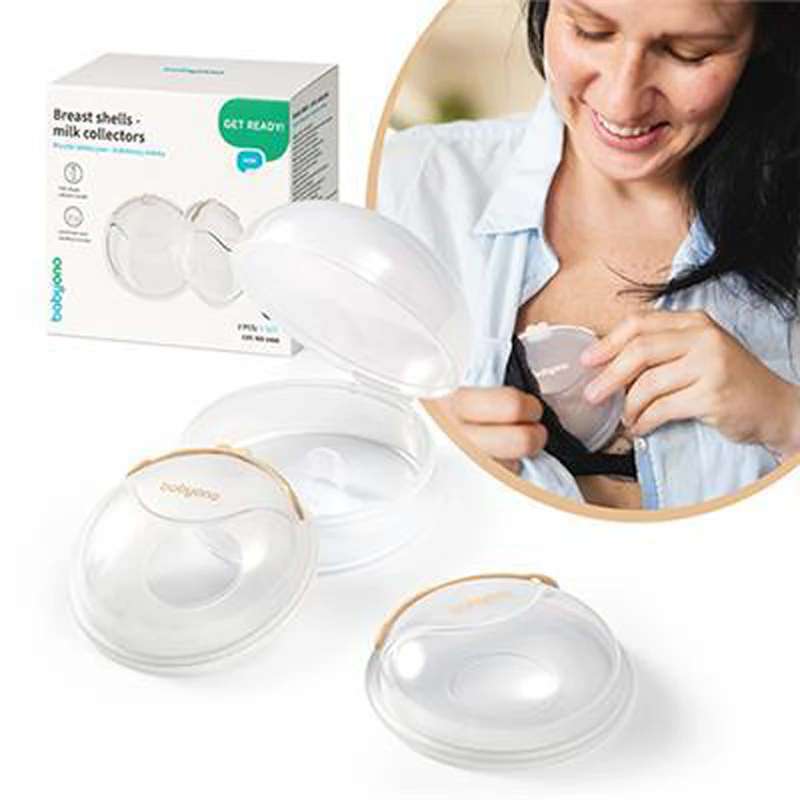 Coletor de Leite Materno BabyOno Get Ready - Conchas para Seios