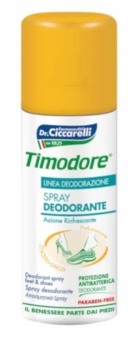 TIMODORE Voetdeodorant met gembersmaak Timodore 150 ml