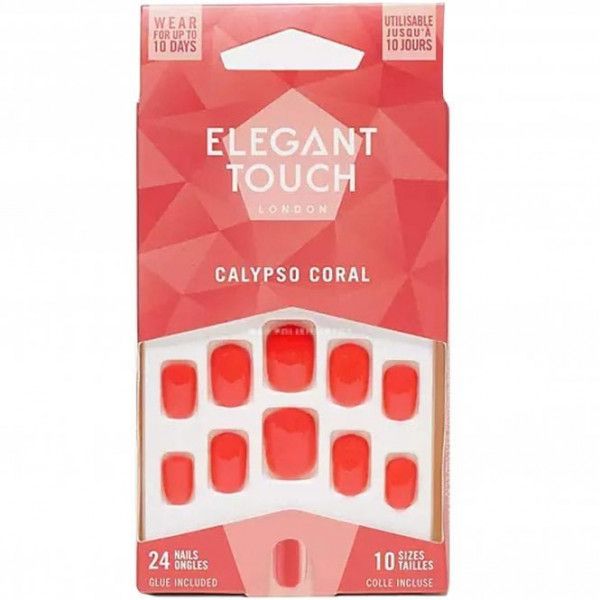 Calypso Coral presējamie nagi Presēti nagi