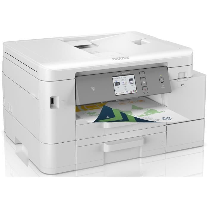 Multifunction printer - BROTHER - MFCJ4540DWXLRE1 - 4-in-1 - All in Box - A4 Inkjet - Color - Wi-Fi - Cartridges included