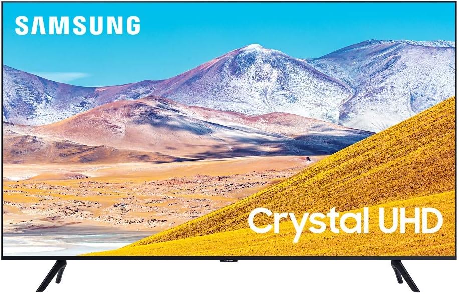 SAMSUNG 65 hüvelykes Crystal UHD TU-8000 sorozat - 4K UHD HDR okostévé beépített Alexával (UN65TU8000FXZA, 2020-as modell)