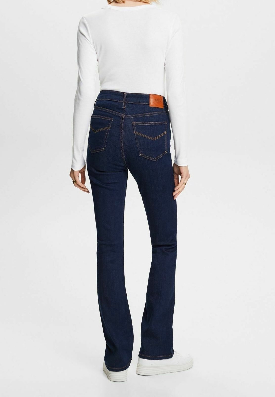 Esprit Bootcut jeans - donkerblauwe denim